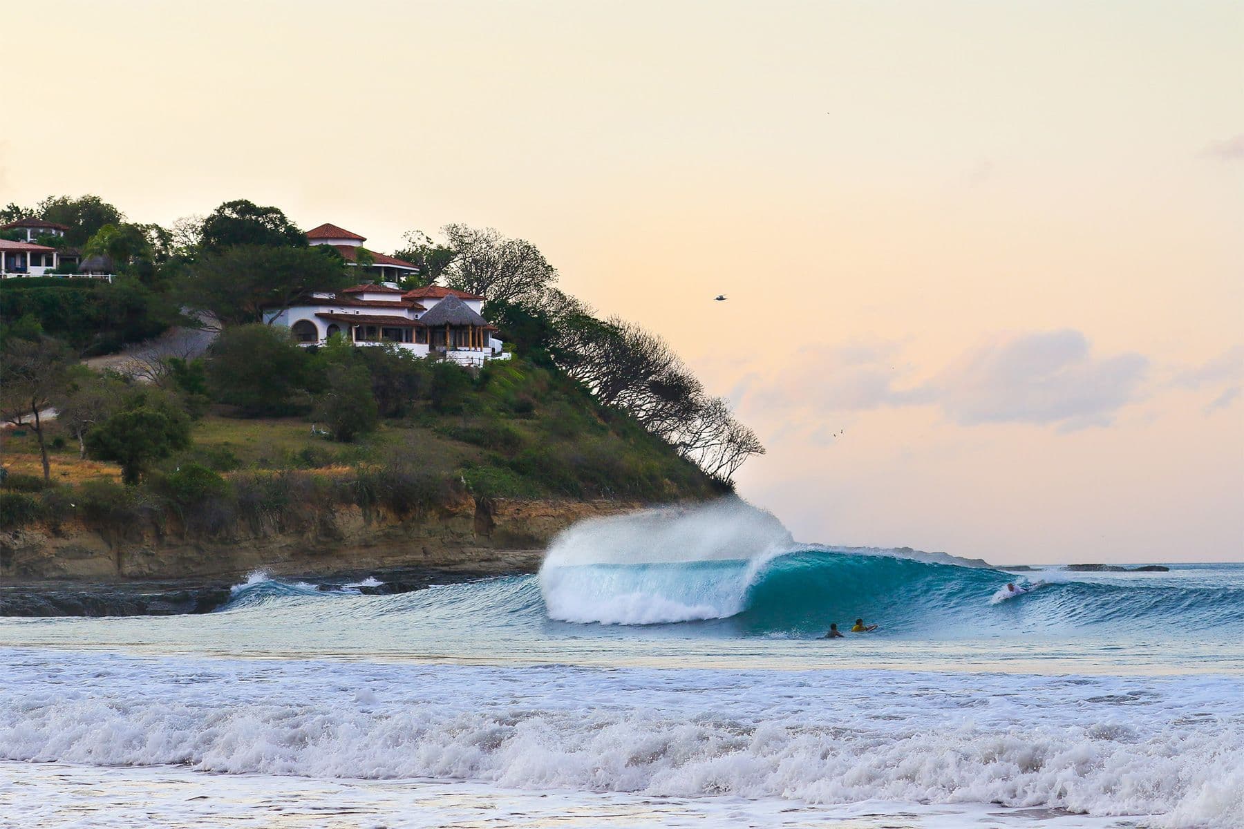 wave at popoyo by callum morse